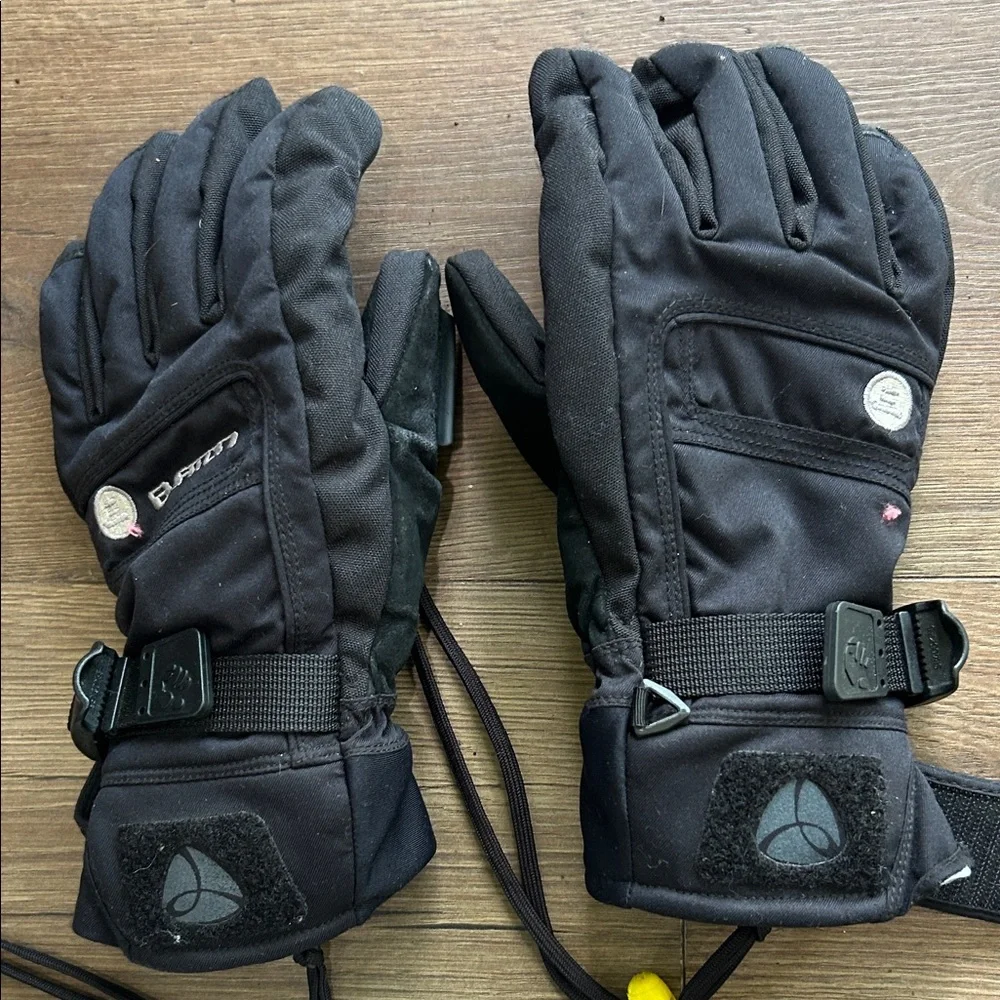 Burton Black Gortex Insulated Winter Gloves for Women ! Small